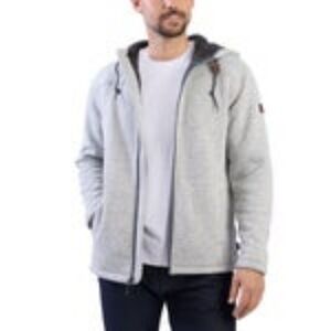 Rugged Elements Men's Fleece Lined Full Zip Hoodie